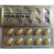Vidalista Tadalafil 60 mg (10 strippen, 100 tabletten)